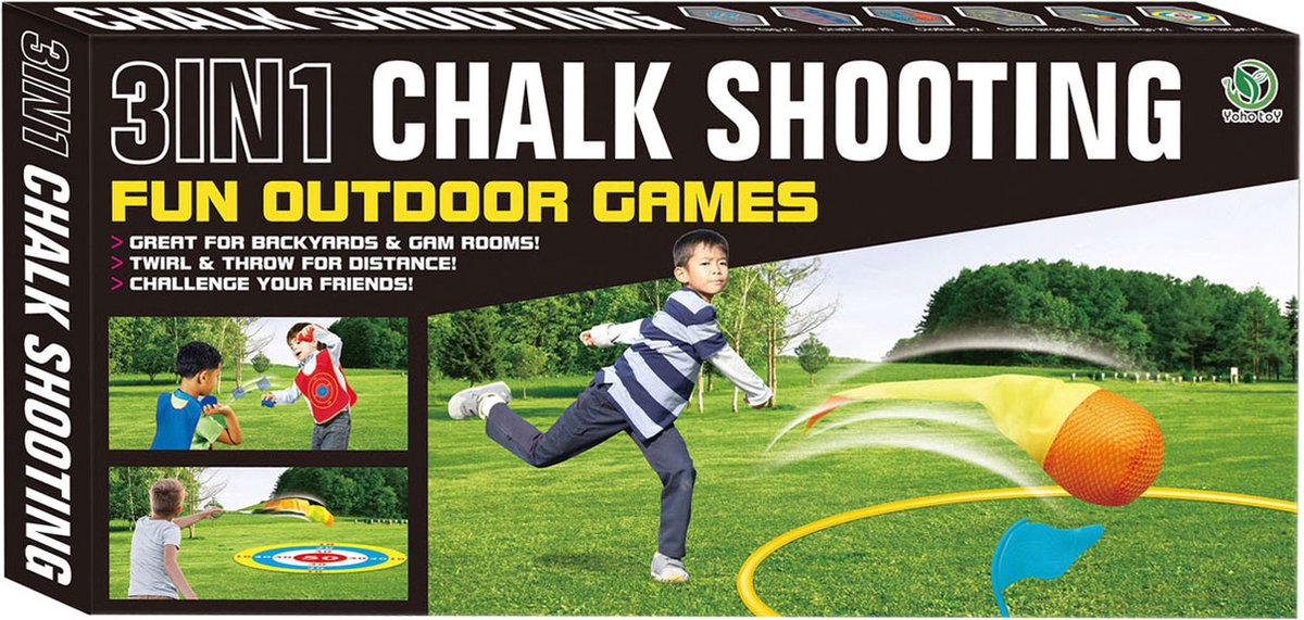 Outdoor-Aktivitätenspiele 3in1
