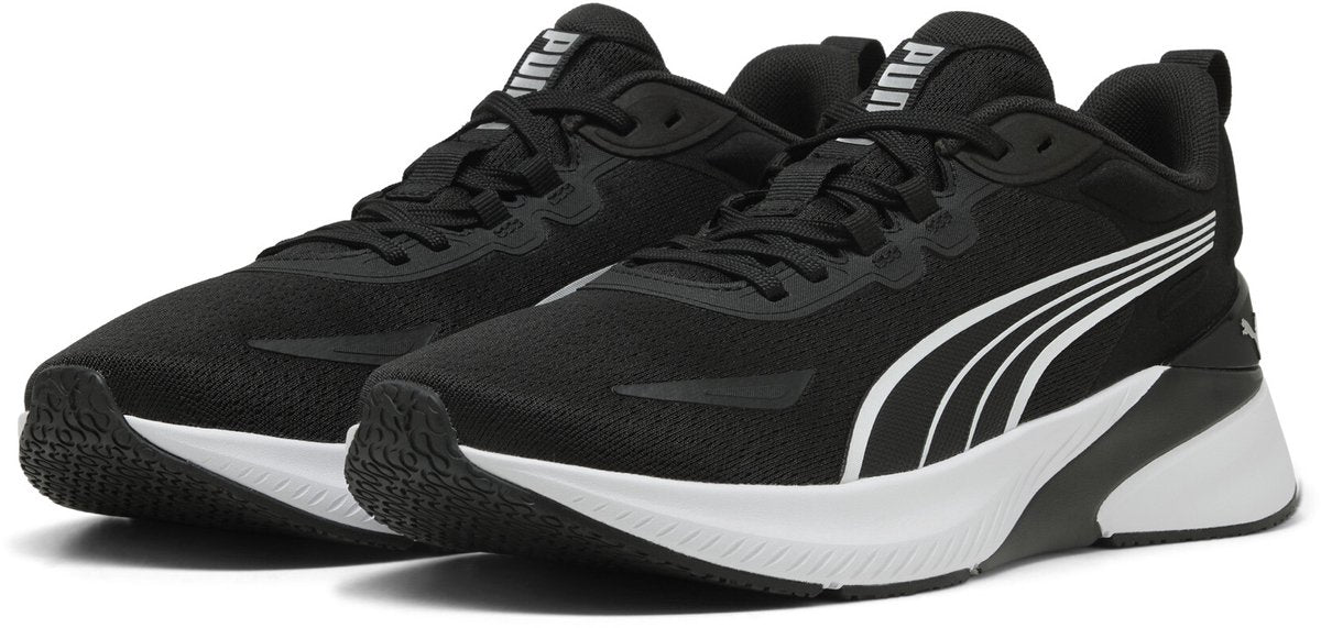 Puma agile lite tr unisex sportschoenen - black- white- silver