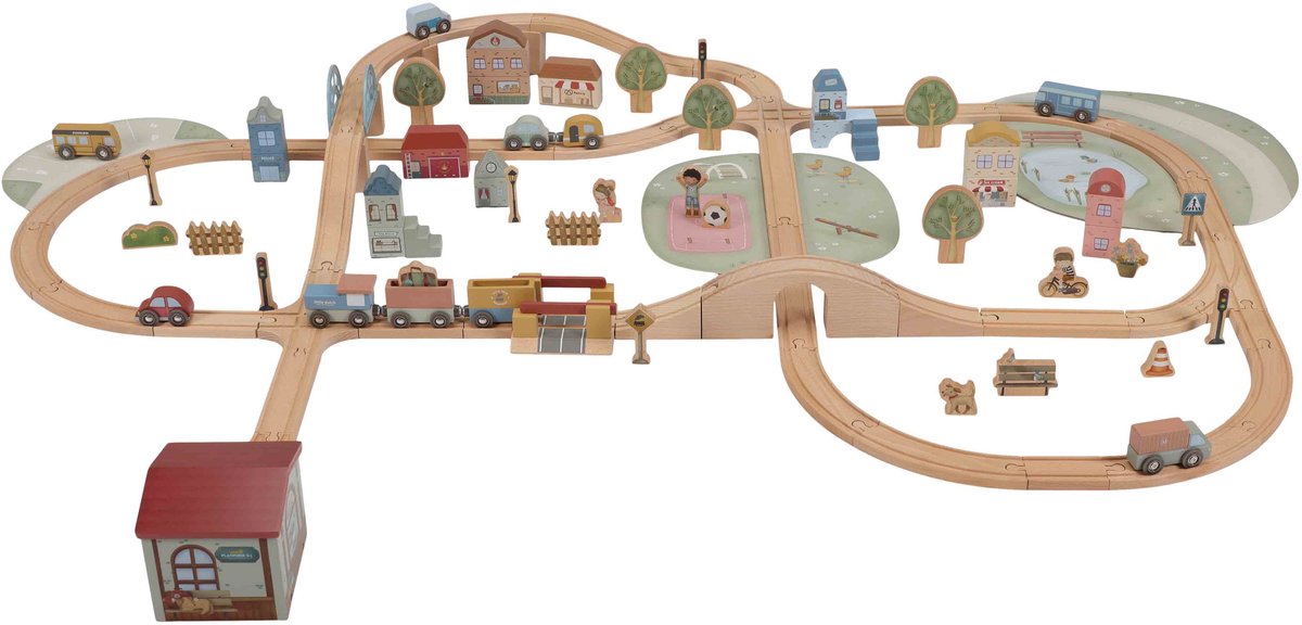 Little Dutch Eisenbahn-Gleisset XL