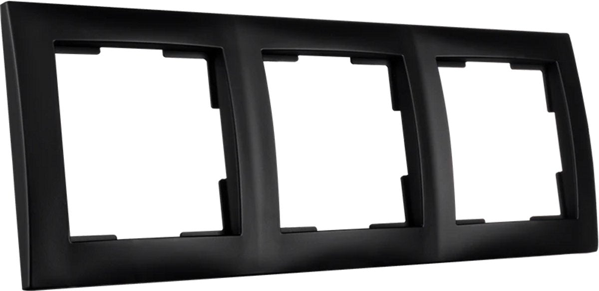 Ion industries afdekraam 3-voudig - e1 mat zwart (80.302.316)