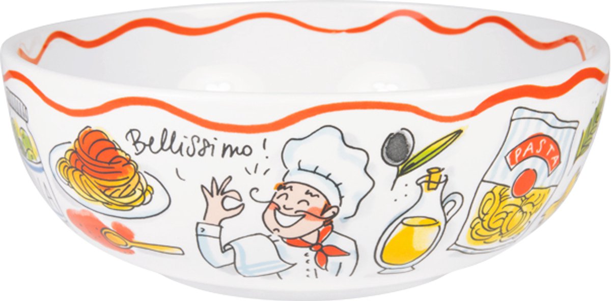 Blond amsterdam , pasta: saladeschaal pasta