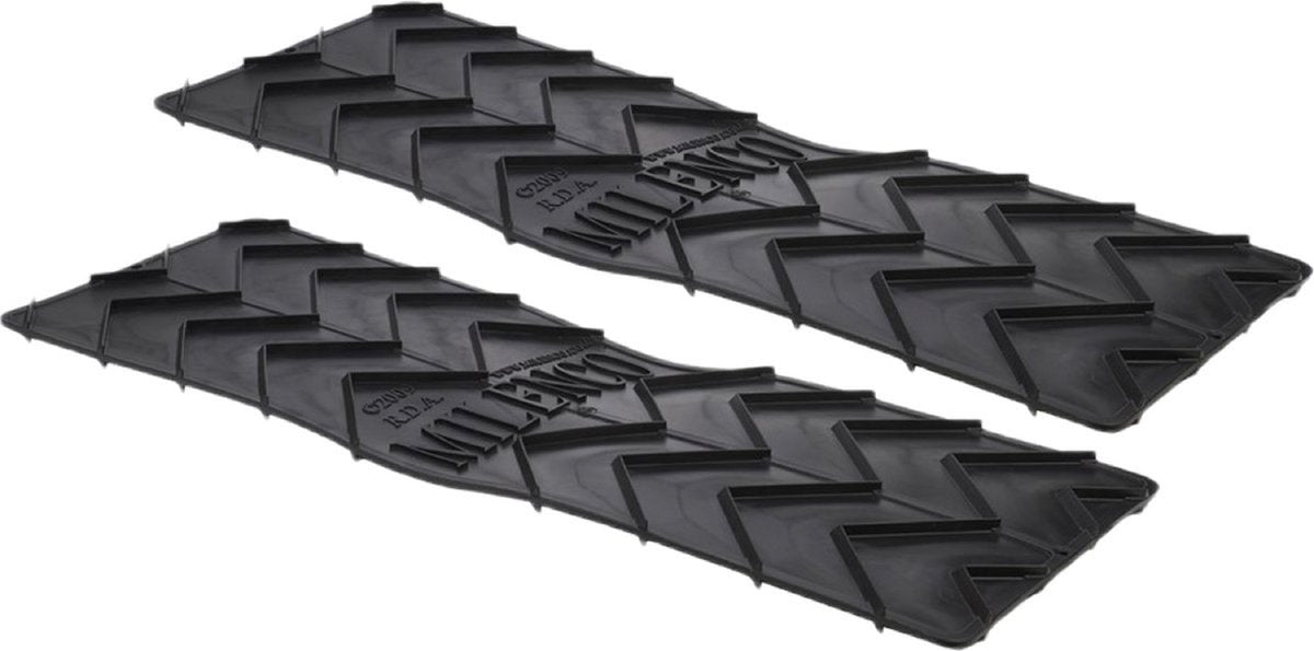 Milenco Griffmatte - 2 Stück - Schwarz