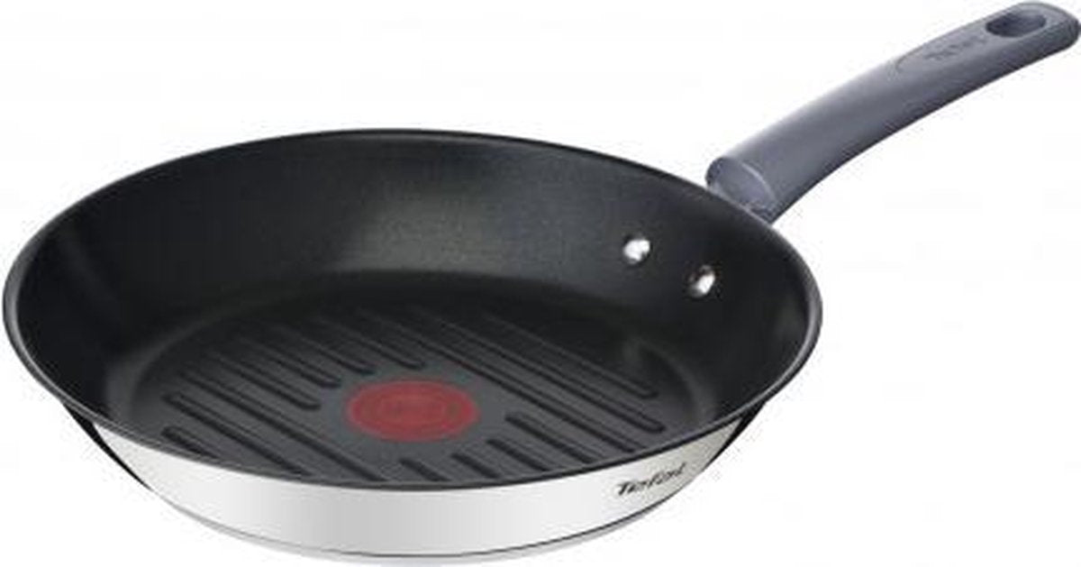 Tefal Daily Cook Grillpfanne – rund – 26 cm – Schwarz