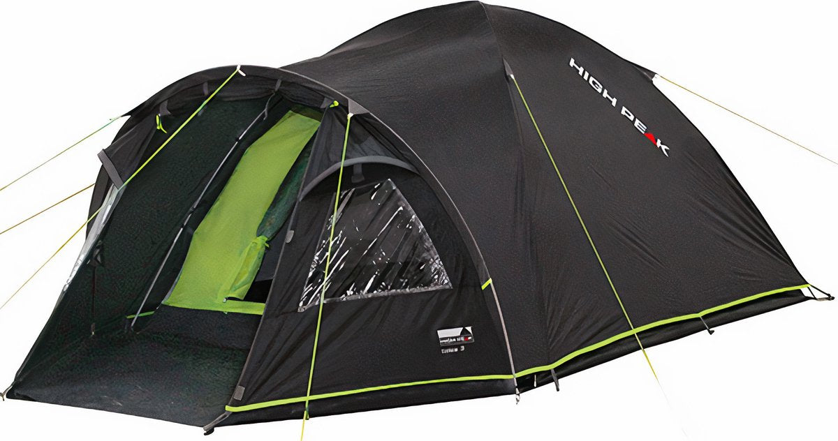 Kuppelzelt Talos 3-Personen 330 x 180 x 120 cm schwarz