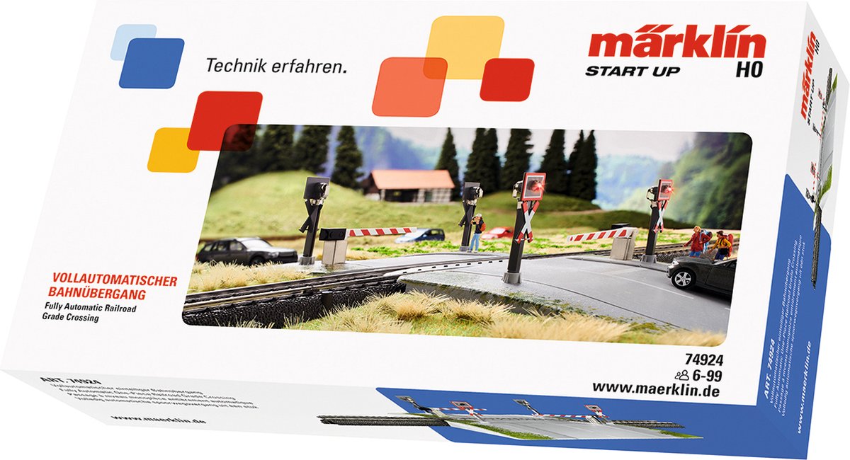 Inbetriebnahme Märklin – vollautomatischer Bahnübergang