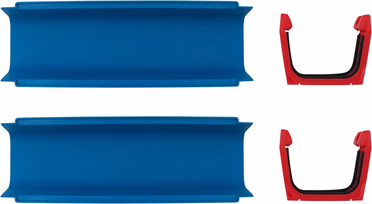 Aquaplay groß – gerade Abschnitte – 2er-Set – Erweiterung – Wasserbahn-Zubehör