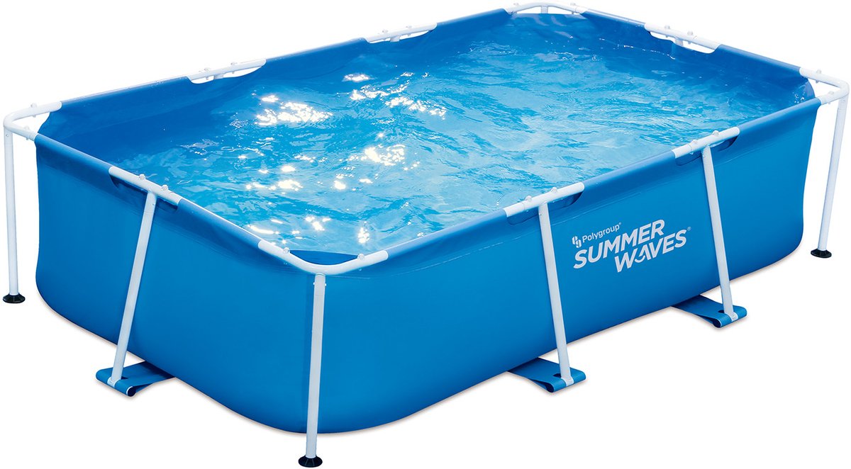 Sommerwellen-Schwimmbecken kleiner Rahmen 260 x 160 x 66 cm