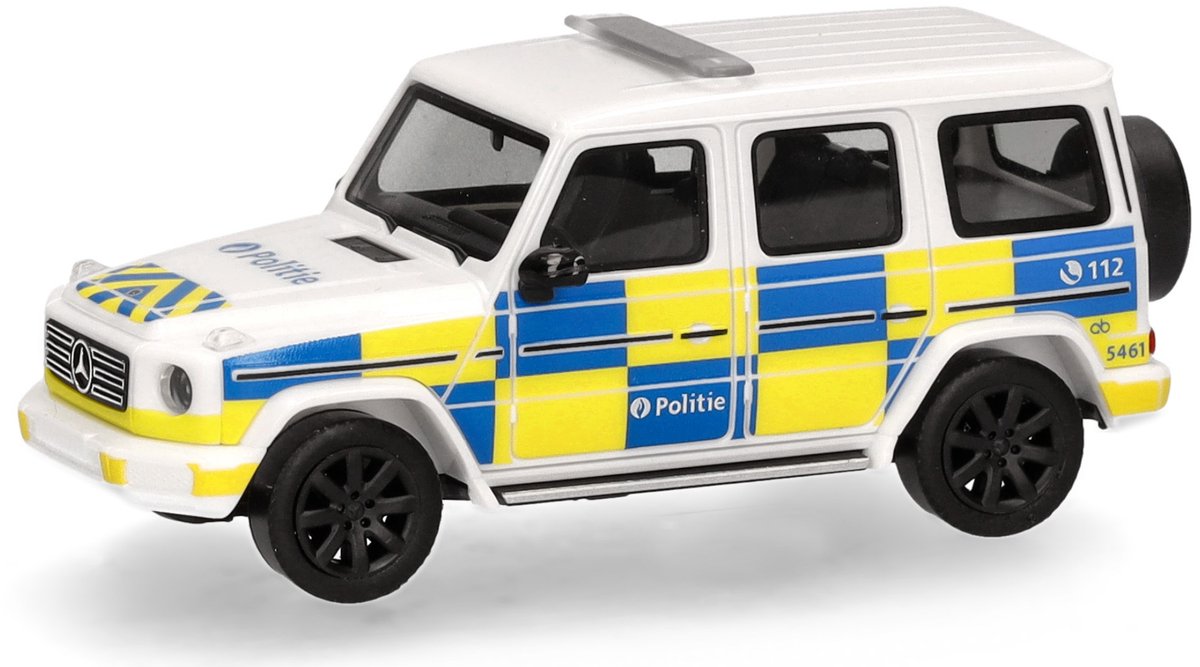 Herpa Mercedes Benz G (W463) Polizei Belgien (B)