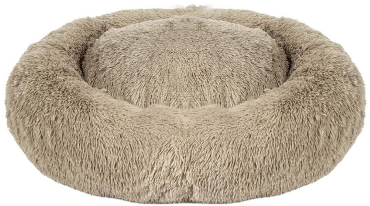 Duvo plus snug - Donutbett - Beige - S - 50x50x13cm - waschbar