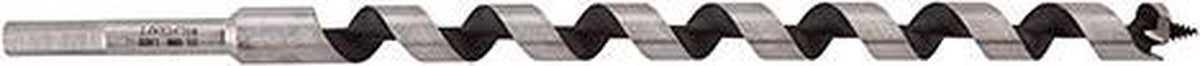 Wolfcraft – 20-mm-Schlangenbohrer für Holzbalken – 400 mm – Holzbohrer mit Sechskantschaft – Sechskant – Bohrer für Holz – 7675010