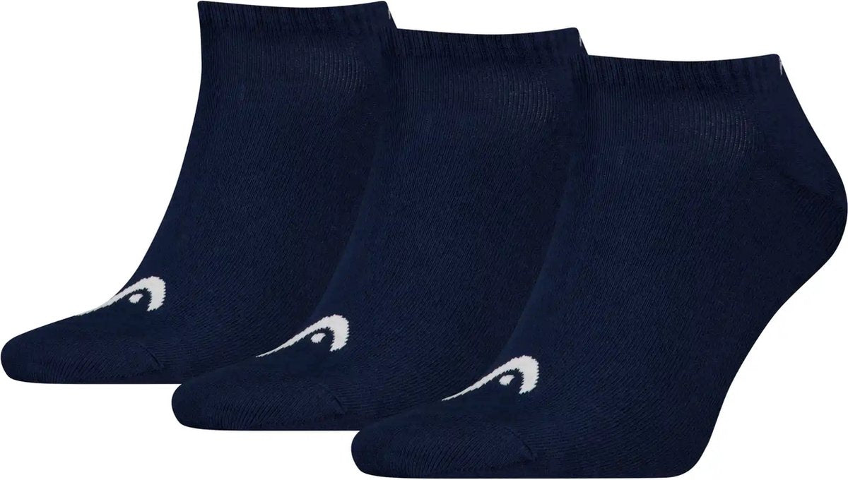 Head - unisex - alle sporten sneakersokken - training - 3 pack - maat 43-46