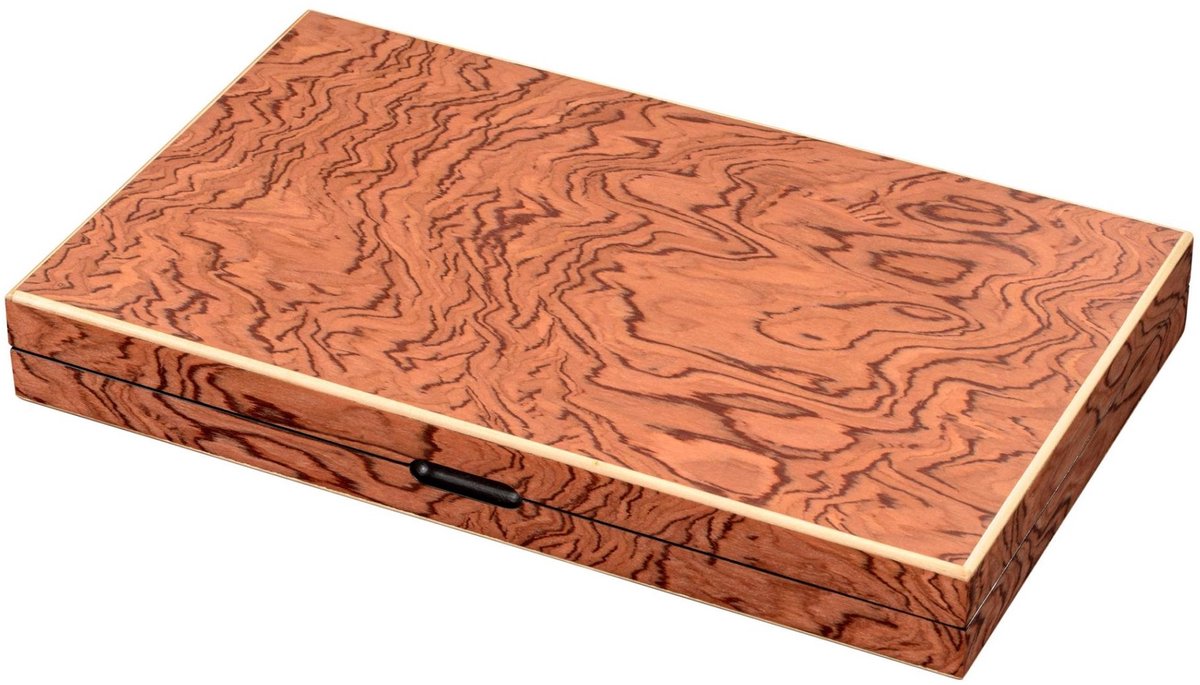 Philos Backgammon-Spielkassette Ikaria großes Holzbrett.