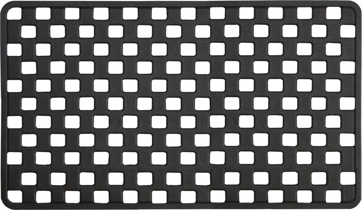Sealskin doby - antislipmat 38x75 cm - rubber - zwart