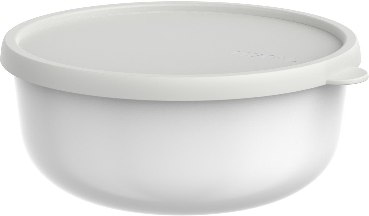 Mepal bewaardoos lumina - 1.5 l - magnetronbakje met deksel - white