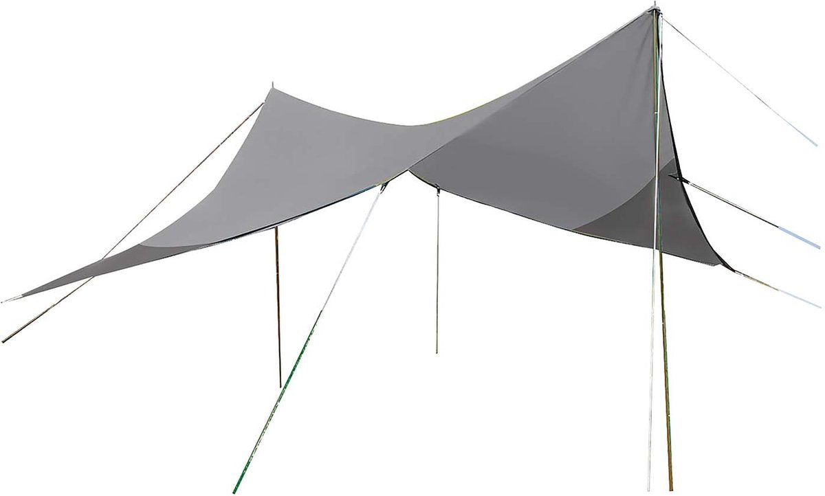 Bo-camp - tarp - travel ruit - 4-hoekig - 3x3 meter