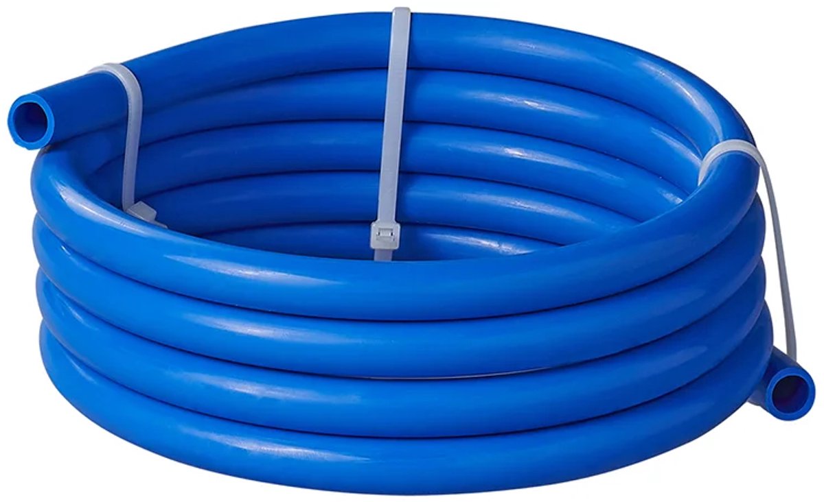 Proplus drinkwaterslang - 2,50m - ø10x15mm - tempratuurbestendig - blauw