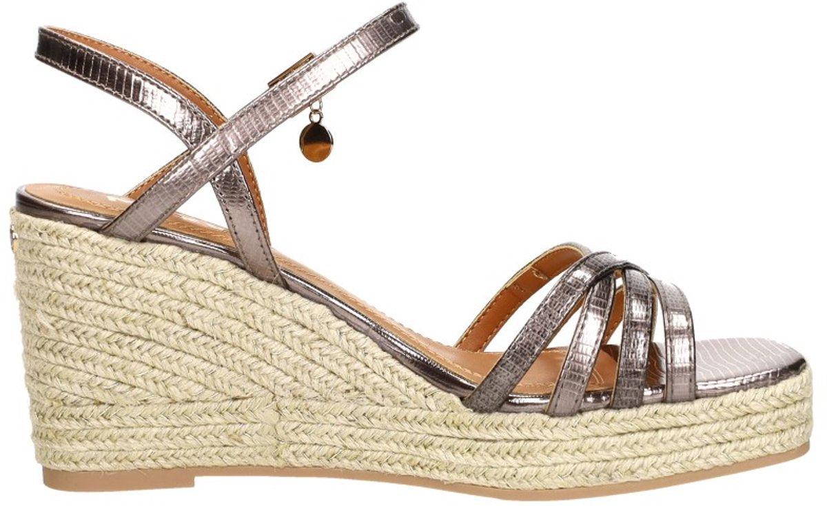 Mexx noemi sandalen touwzool - brons - maat 40