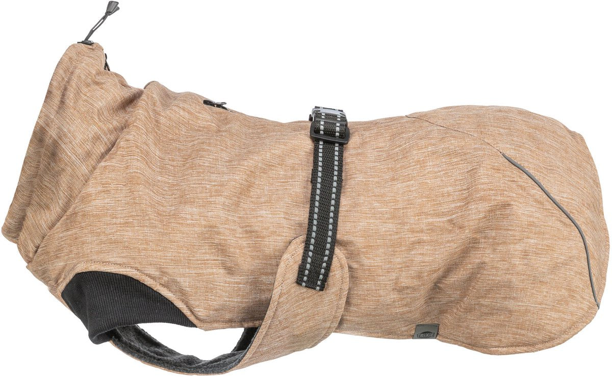 Trixie Hundemantel - wasserabweisend, winddicht - 62 cm, Fleecefutter, Reflektoren