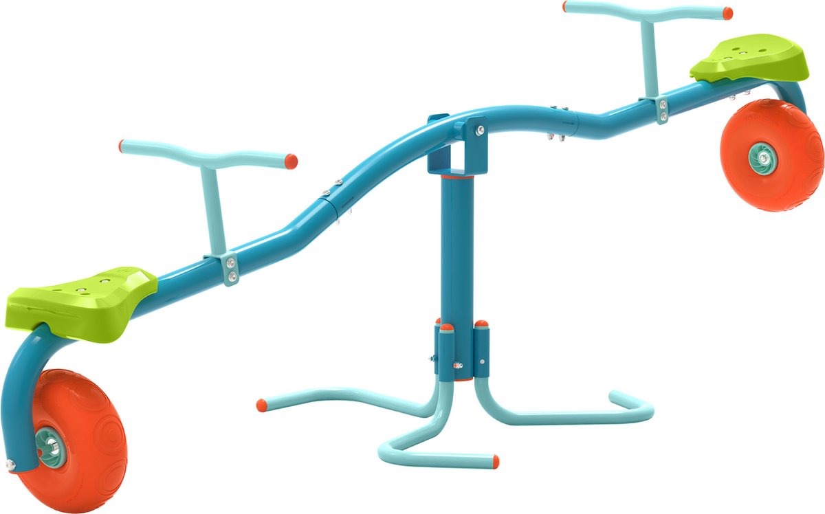 TP Toys Spiro Cyclone 360 ° rotierende WIP -WAP für Buitenblau Orange