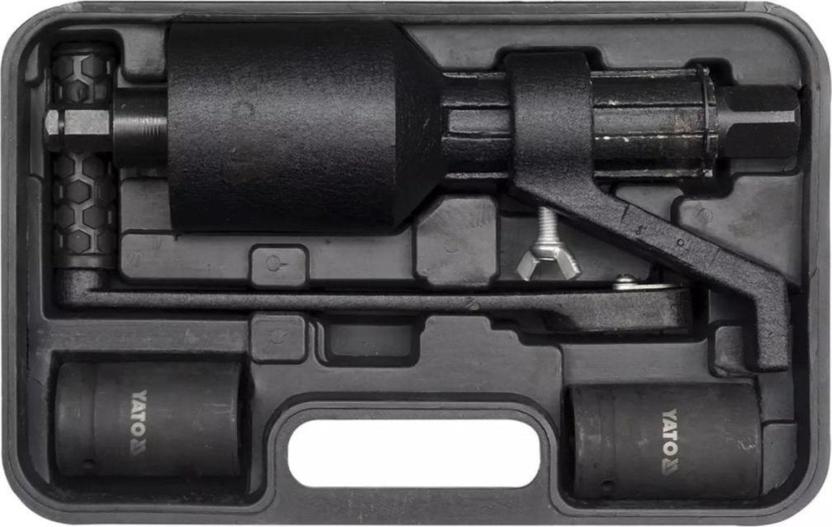 Yato mechanische krachtvermeerderaar koppelvermultiplier – 1:58 – max. 4200 nm – voor links rechts draaiende schroefdraad