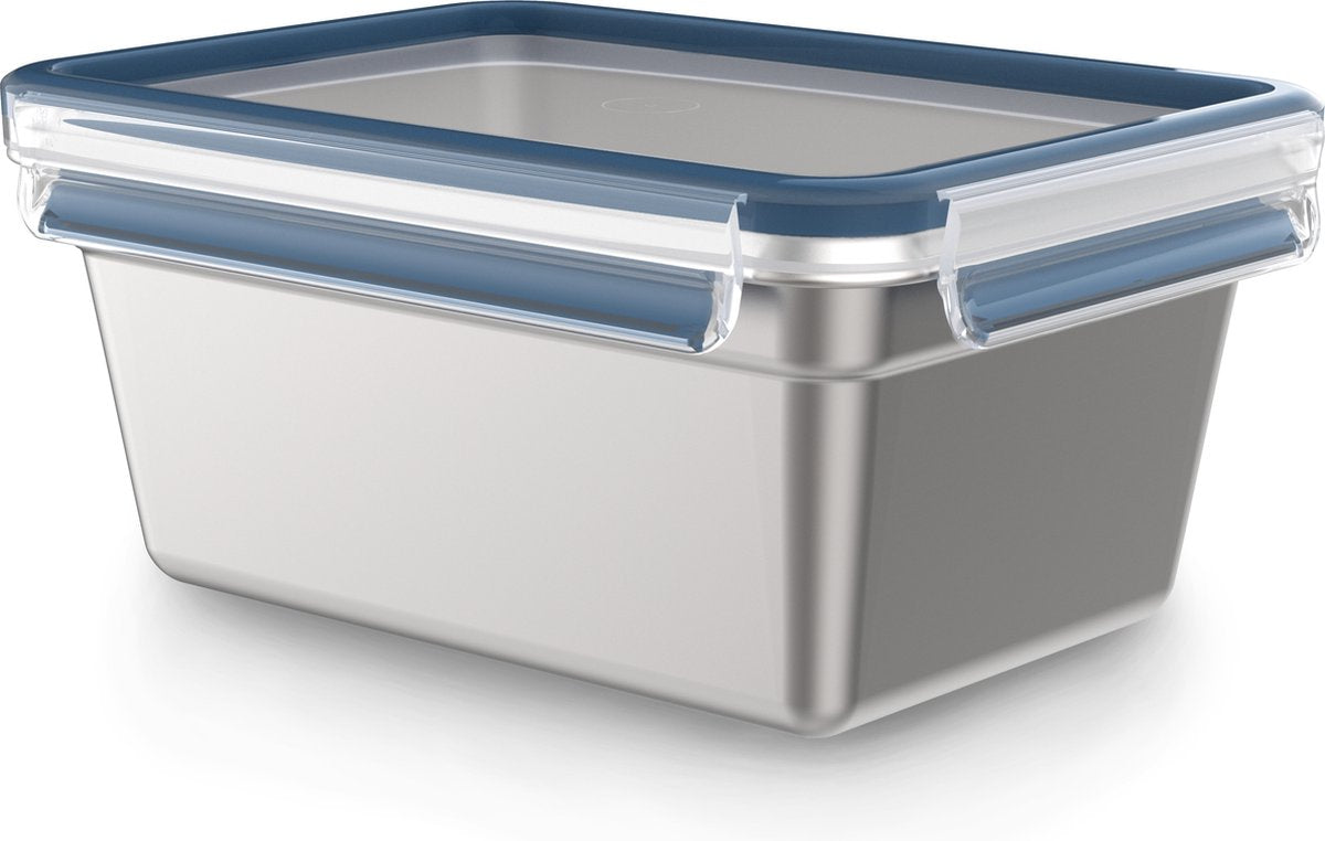 Tefal Masterseal Edelstahl – Lebensmittelbehälter – 2,0 l – luftdicht – geeignet für den Gefrierschrank