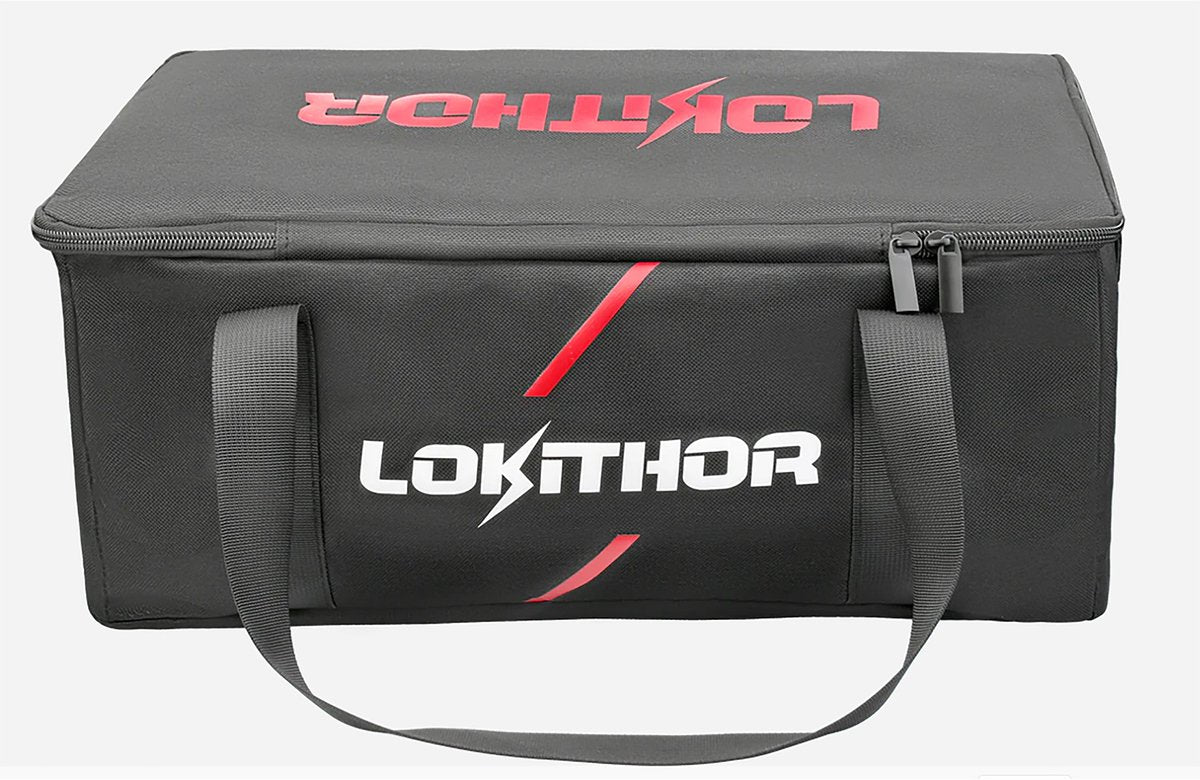 Lokithor Aufbewahrungstasche AW401 Starthilfe – Tragetasche 600D Oxford – mit Schultergurt mit Klettverschluss – Zubehör-Organizer