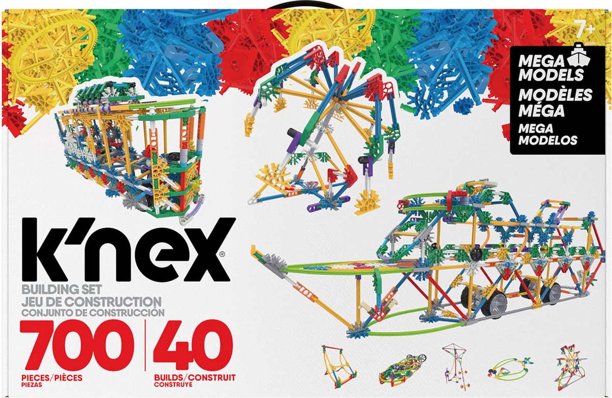 K'Nex K'Nex Baukasten 40 Modelle, 700tlg.
