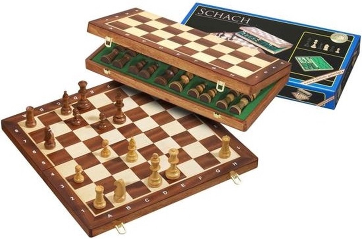 Philos Schachkassette de Luxe kh 90mm