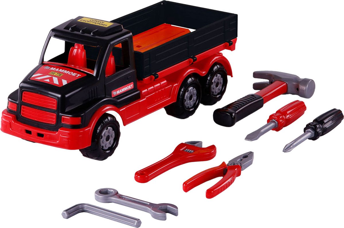 Cavallino Mammoet Truck mit Werkzeugen, 8dlg.