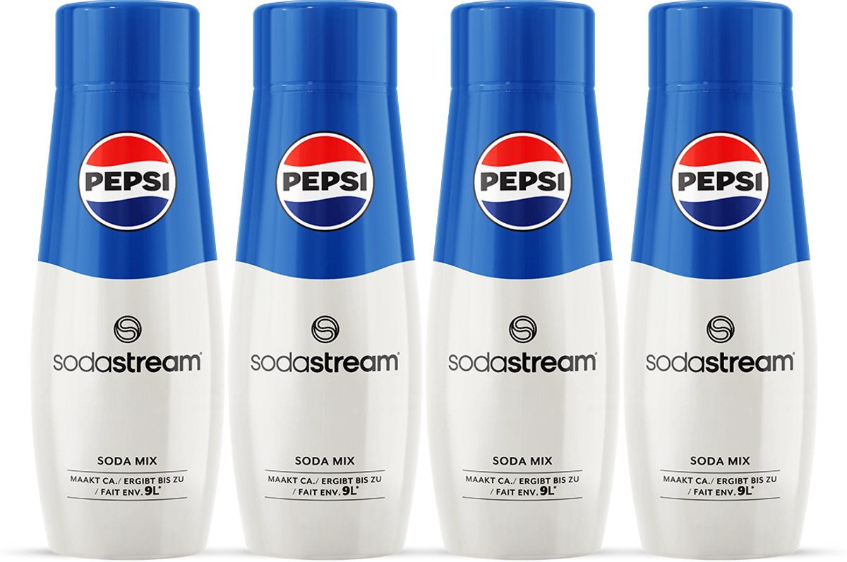 Sodastream Pepsi-Cola-Sirup – 4er-Pack