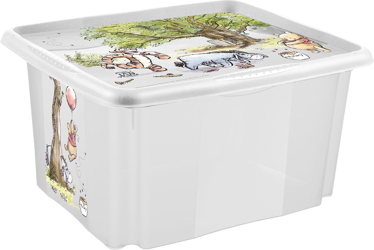 Keeper Winnie Pooh weiße 45-l-Aufbewahrungsbox