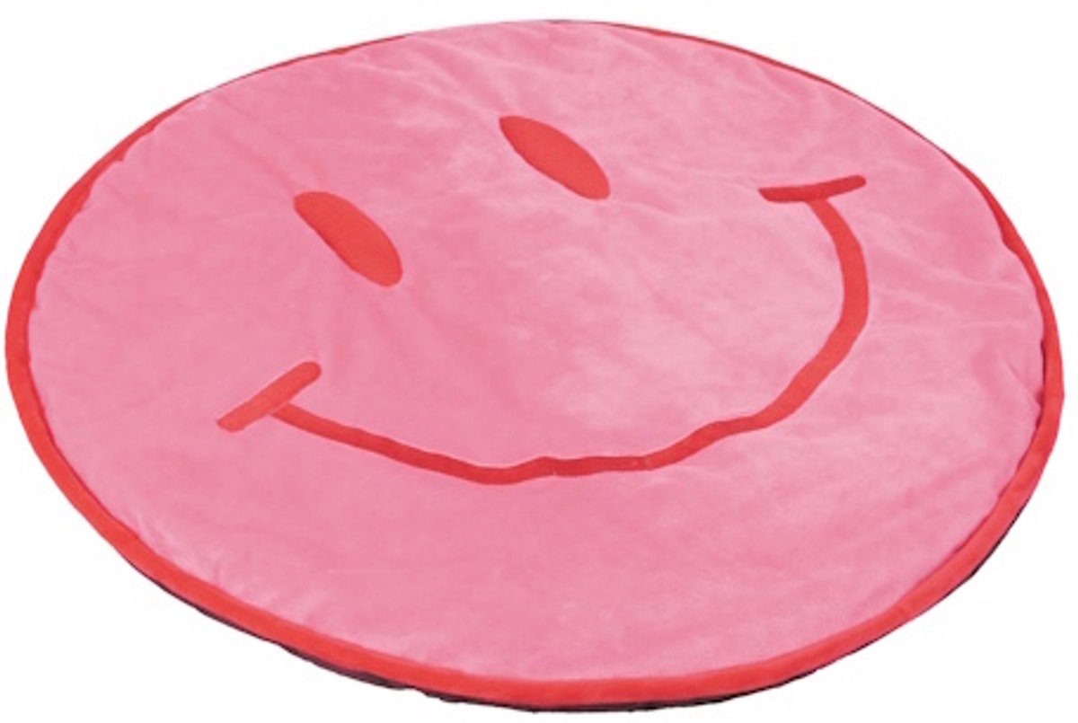 Coockoo Katzenkissen großes Lächeln rosa