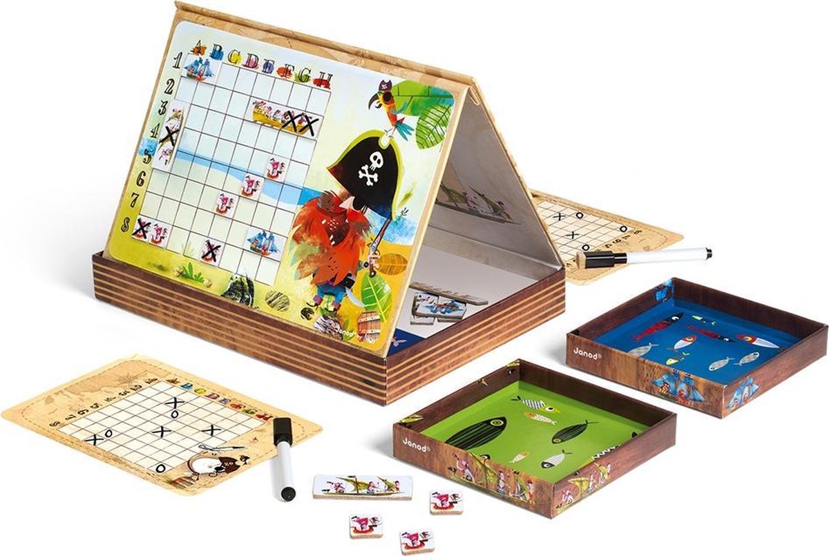 Janod – Strategiespiel – Piratenschlachtschiff – Seeschlacht