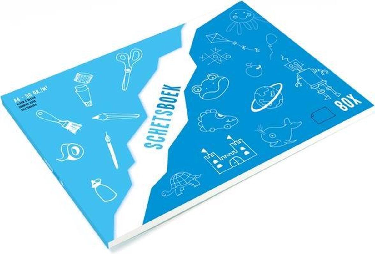 Kangaro schetsboek - a4 - 80 vel - 80 gram - k-5918107