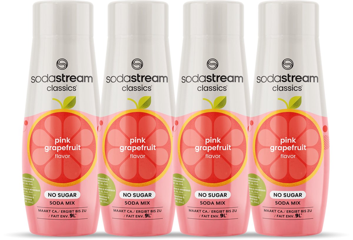 Sodastream Classics Fruchtaromen Pink Grapefruit