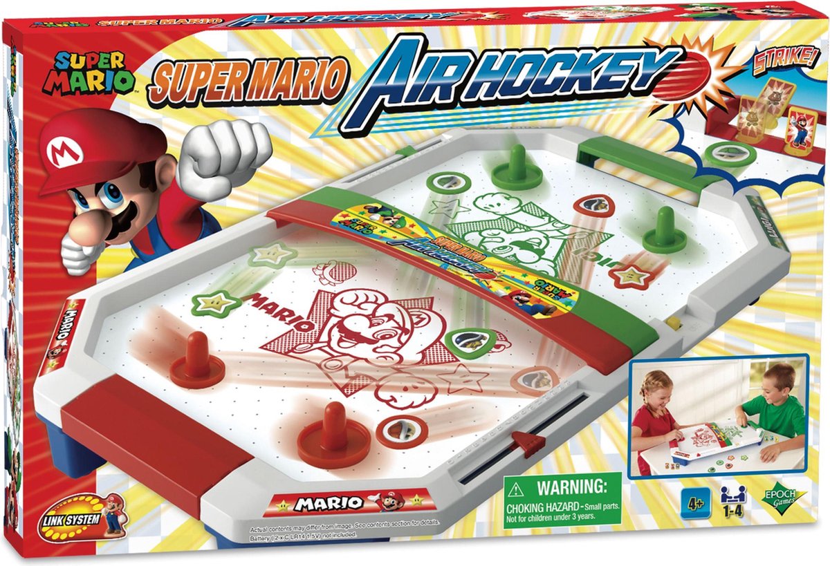 Epoch Games Super Mario Airhockey