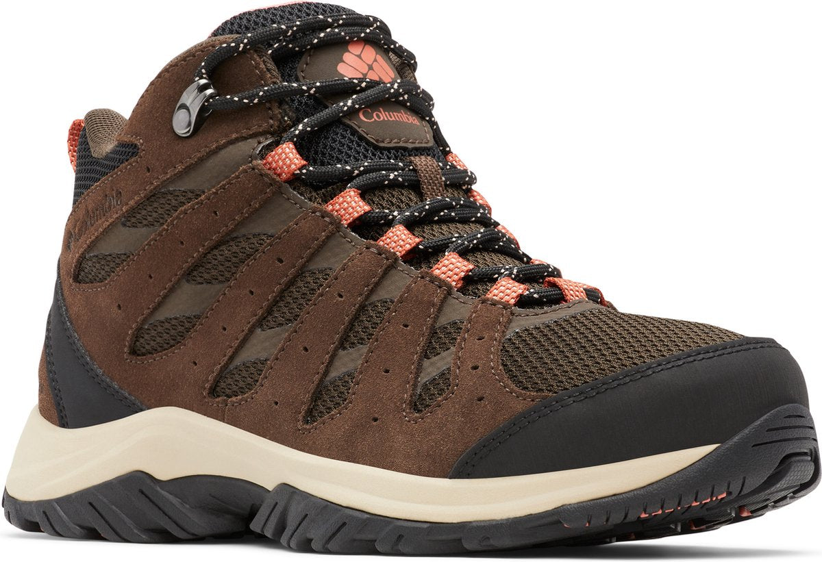 Columbia Redmondâ„¢ III Mid wasserdichte Damen-Wanderstiefel – Cordovan, dunkle Koralle – Größe 42