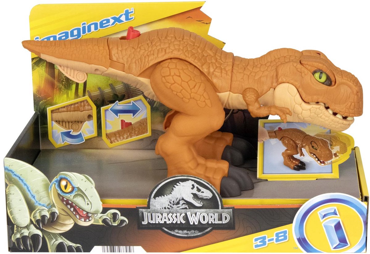 Mattel Jurassic World Thrashin Action T-Rex