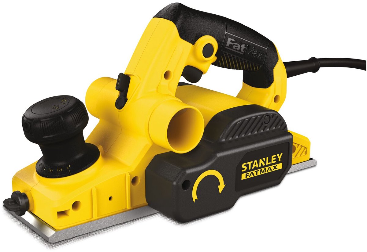 Stanley Fatmax 750 W Hobelmaschine mit Zubehör im Koffer FME630K-QS