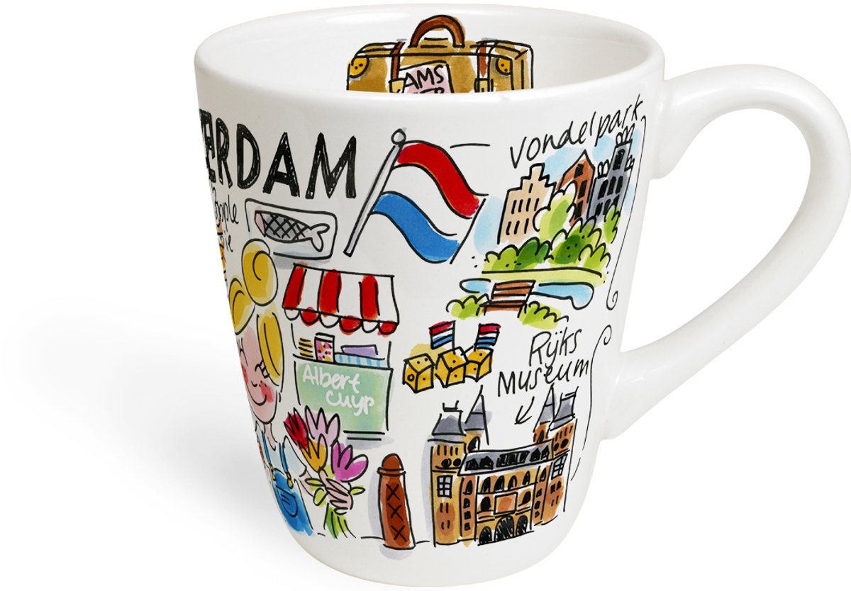 Blond amsterdam , city amsterdam icon beker 0,35l