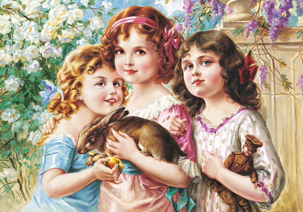 Castorland-Puzzle „Die drei Grazien“ – 500-teiliges Puzzle.