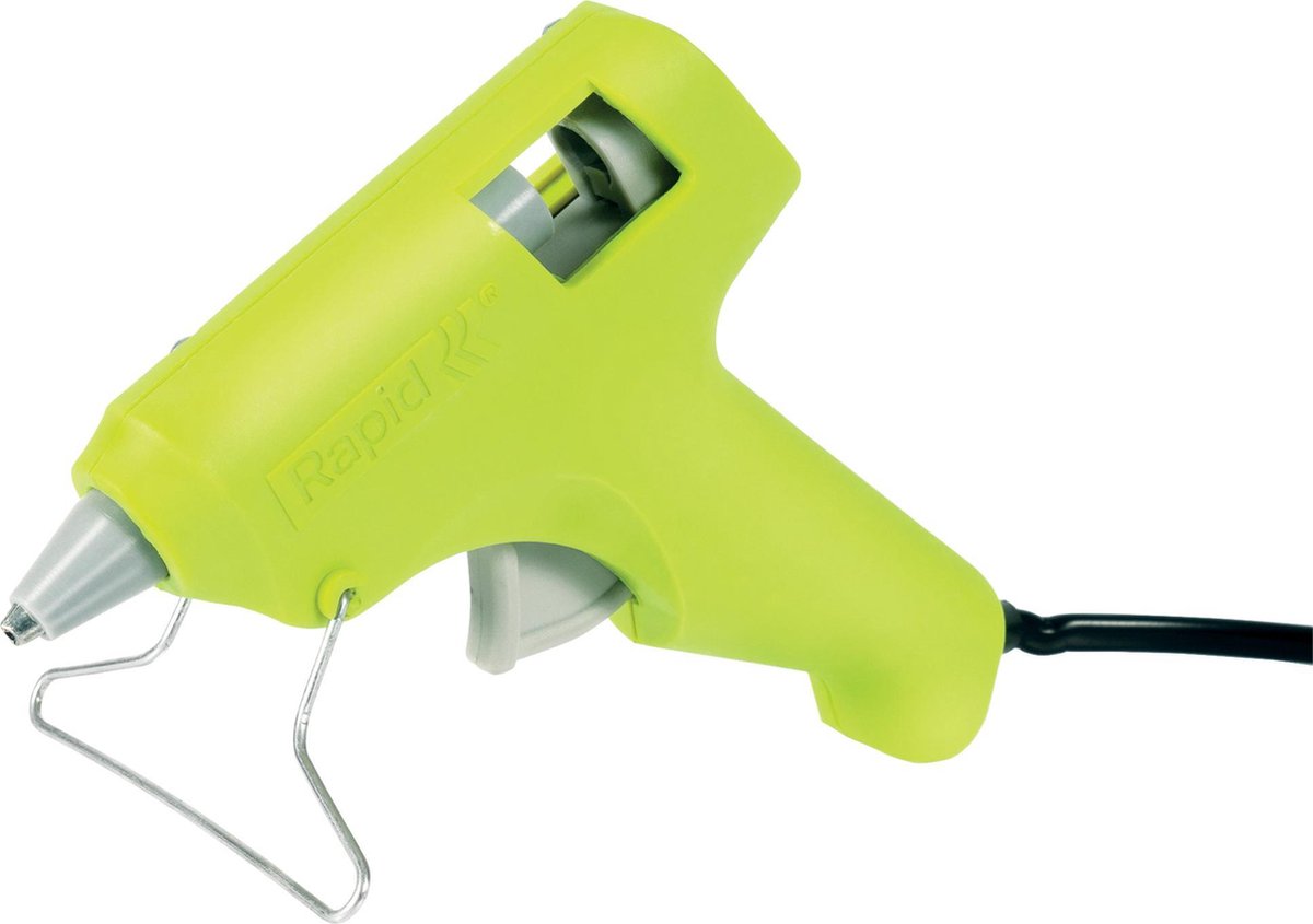 Rapid fun2fix g1010 Klebepistole – inklusive Starter-Set Klebekartuschen – grün