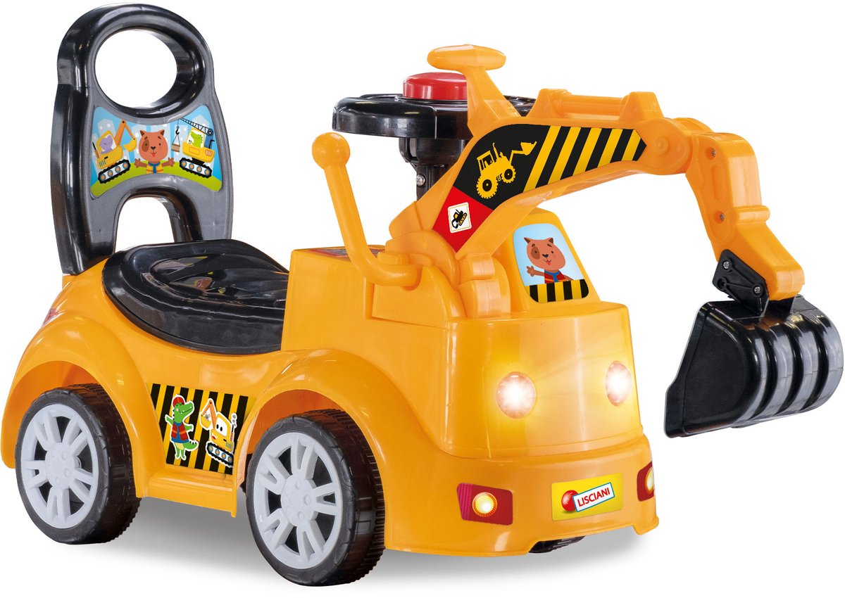 Lisciani Carotina Babyfahrt auf Bulldozer