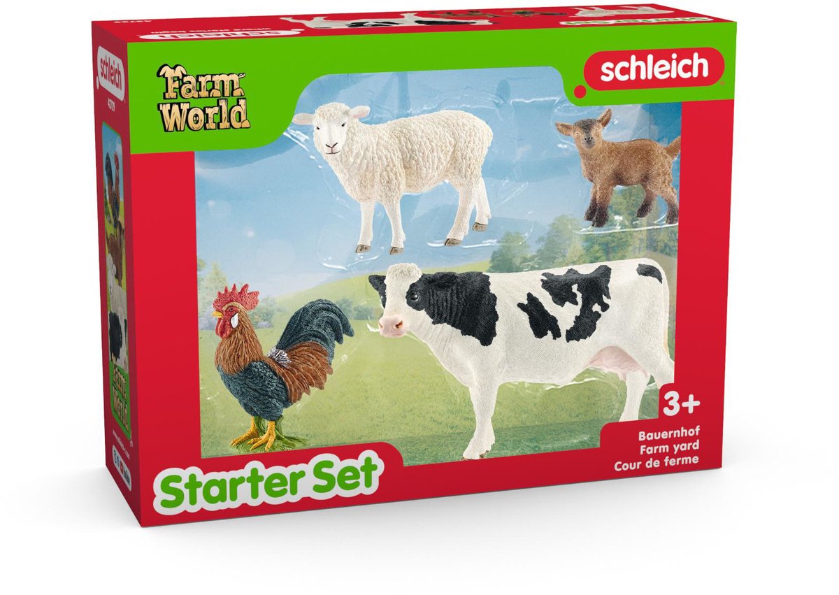 Schleich 42729 Farm World Bauernhof Starterset