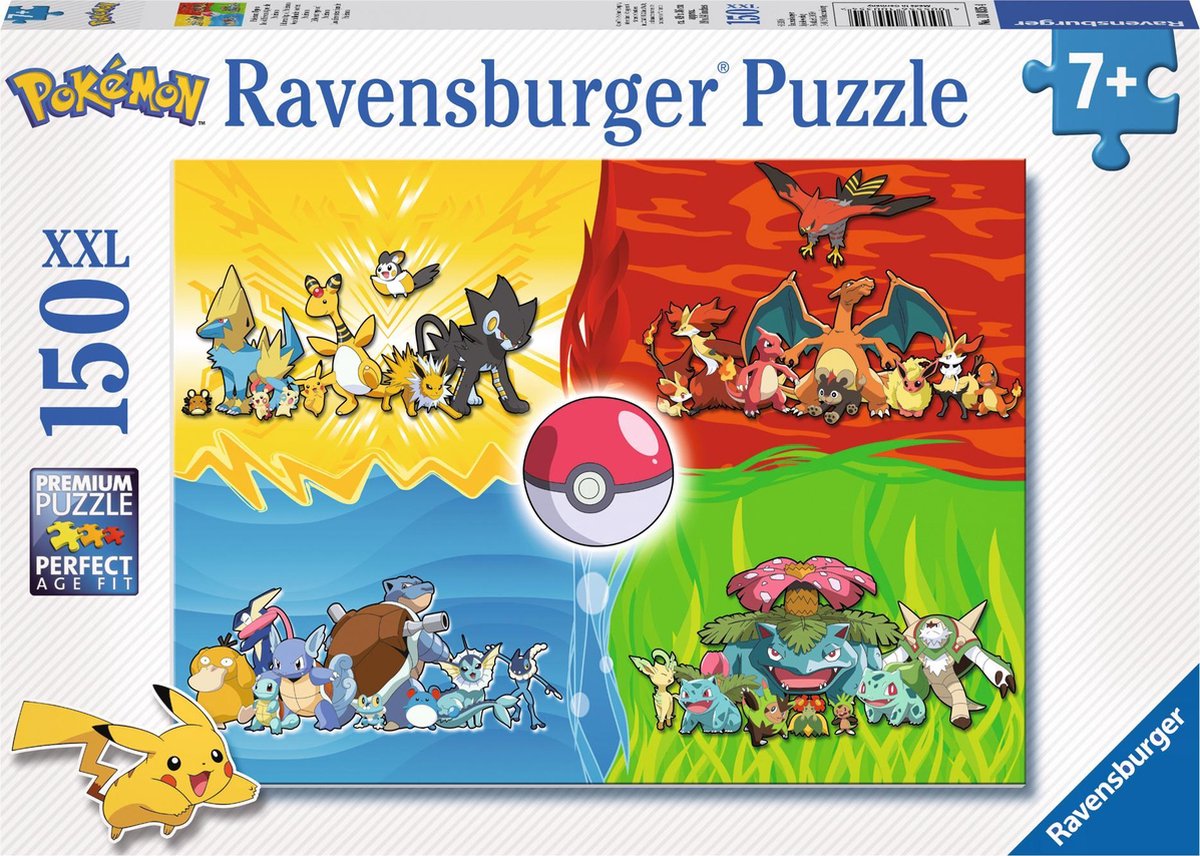 Ravensburger Pokémon Puzzle 150 xxl Stücke