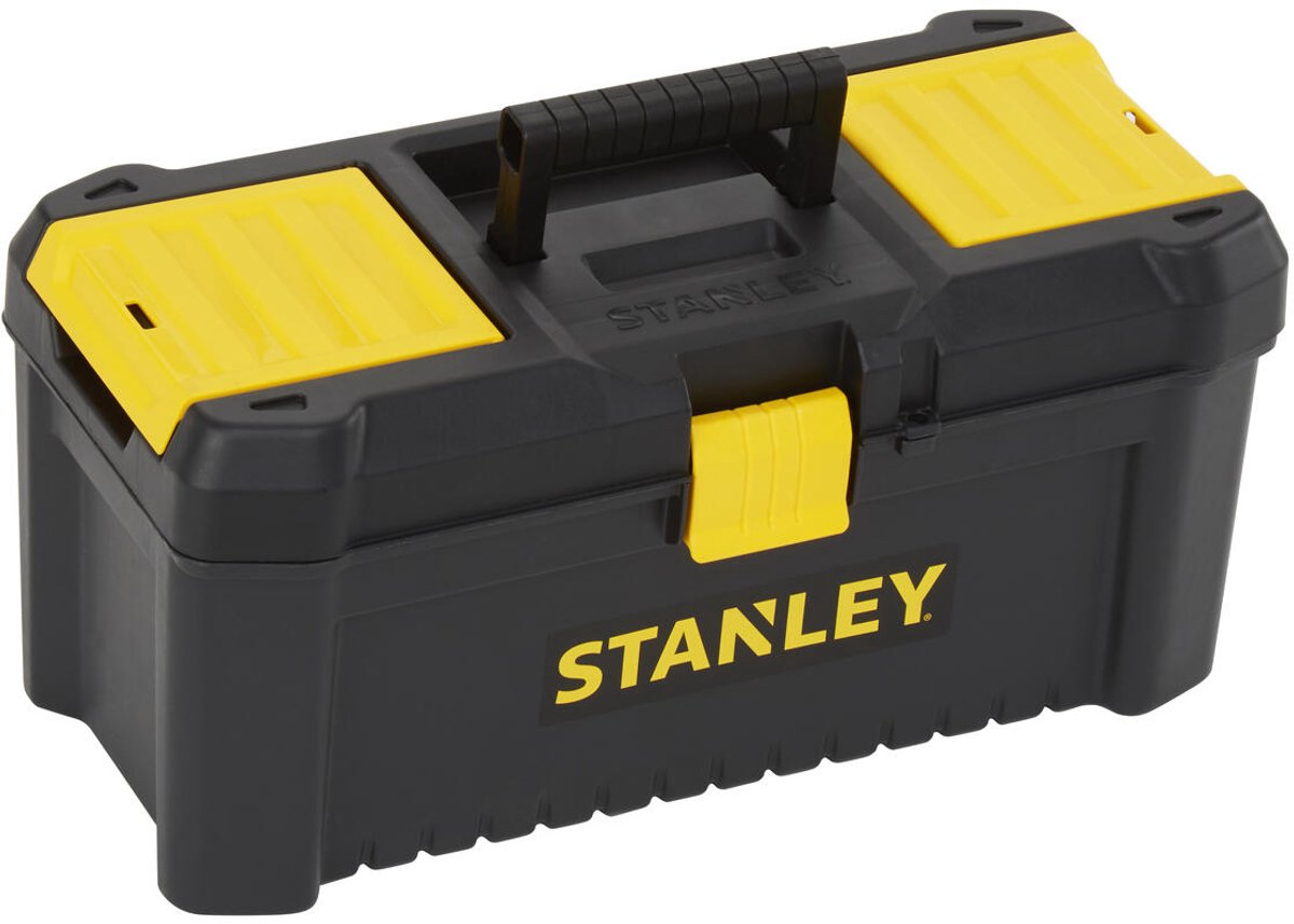 Stanley Essential-Serie – Werkzeugkasten – 16 Zoll – Kunststoffverschlüsse