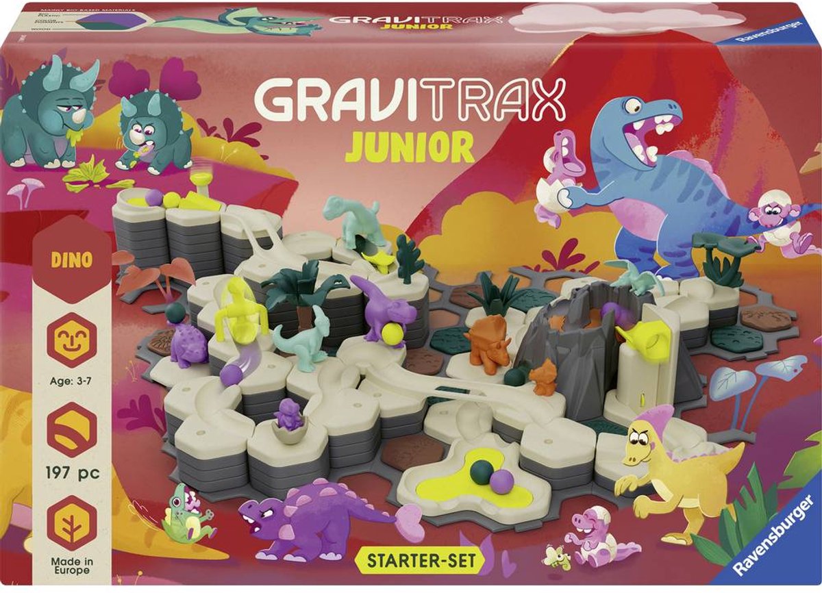 Ravensburger 24845 Gravitrax Junior - Starterset XXL Dino