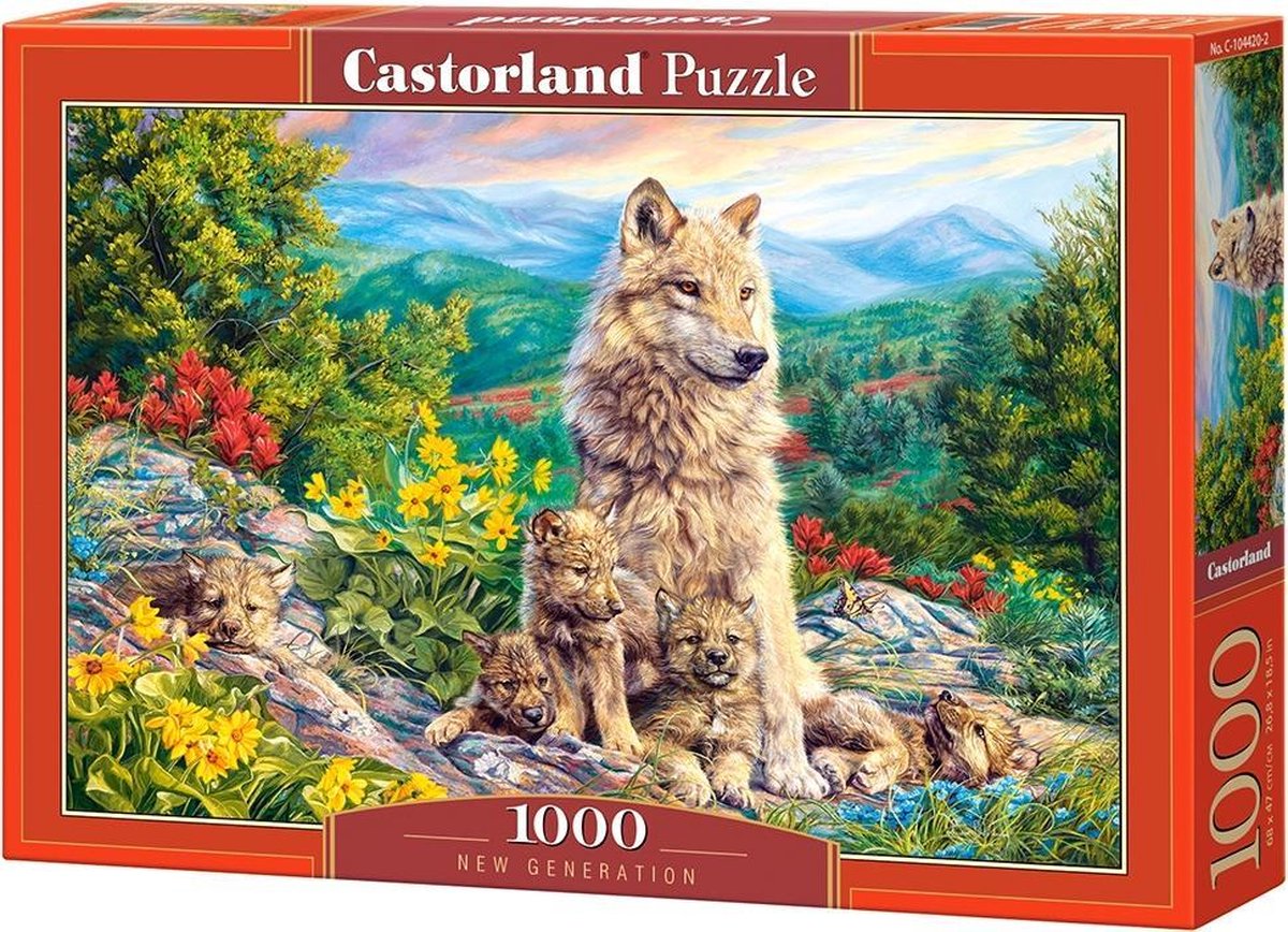 Castorland New Generation – Puzzle – 1.000 Teile – Satin-Finish – perfekte Passform – europäische Qualität