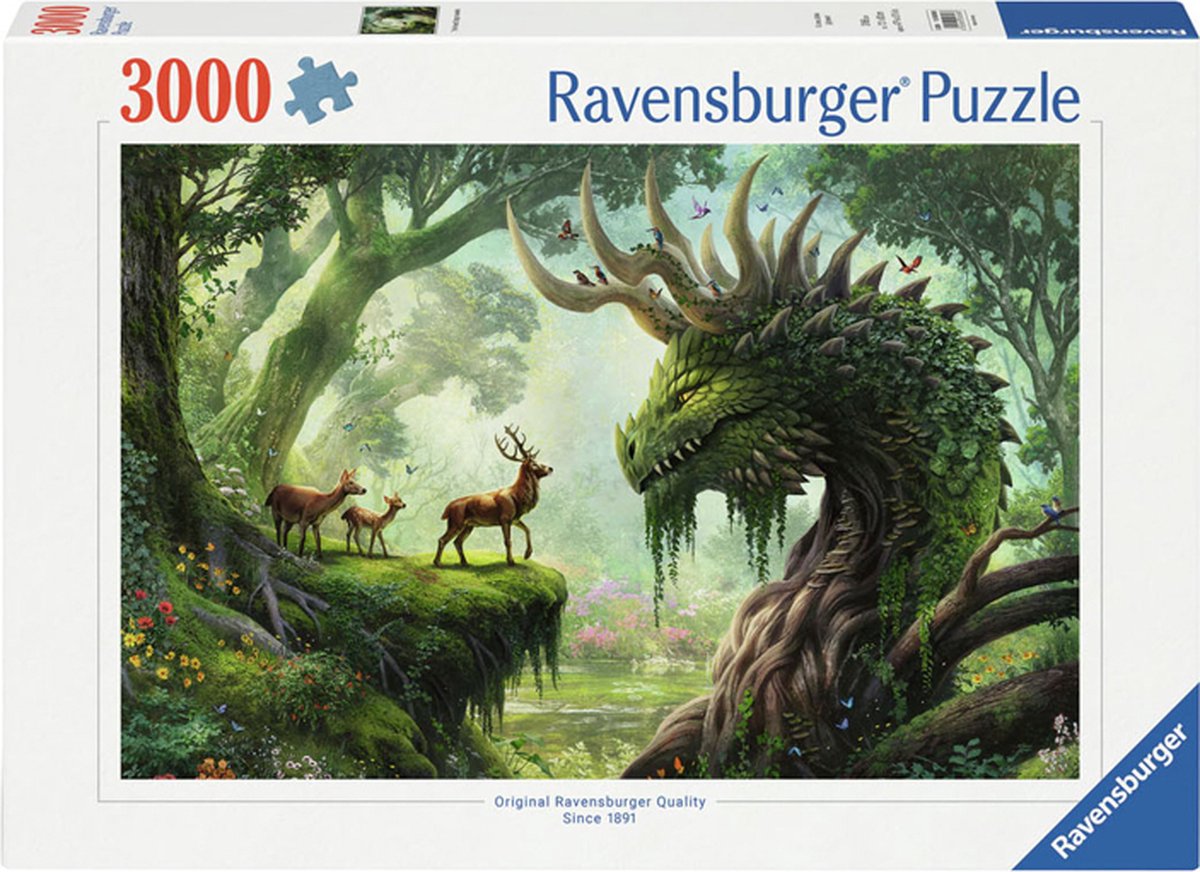 Ravensburger Puzzle des Walddrachen, 3000 Teile.