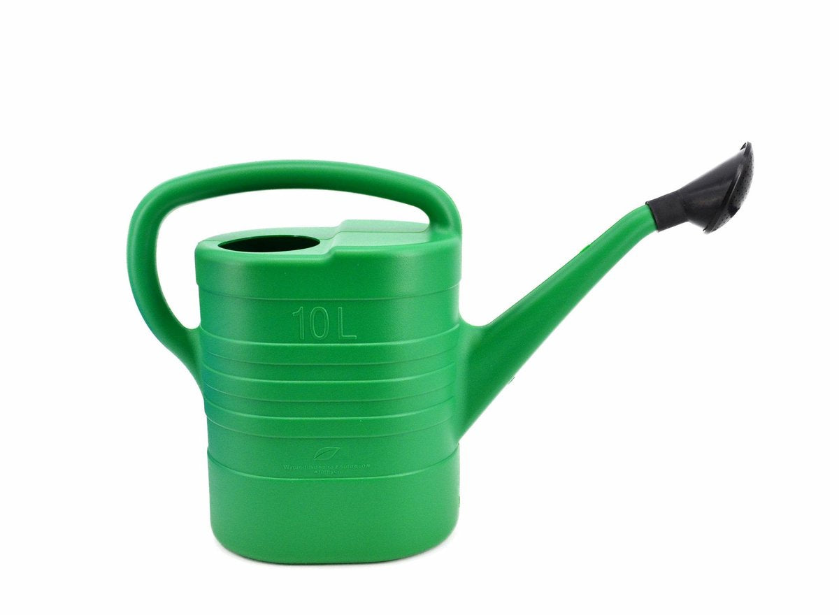 Awtools serie - kunststof gieter - 10l - groen - ergonomische handgreep